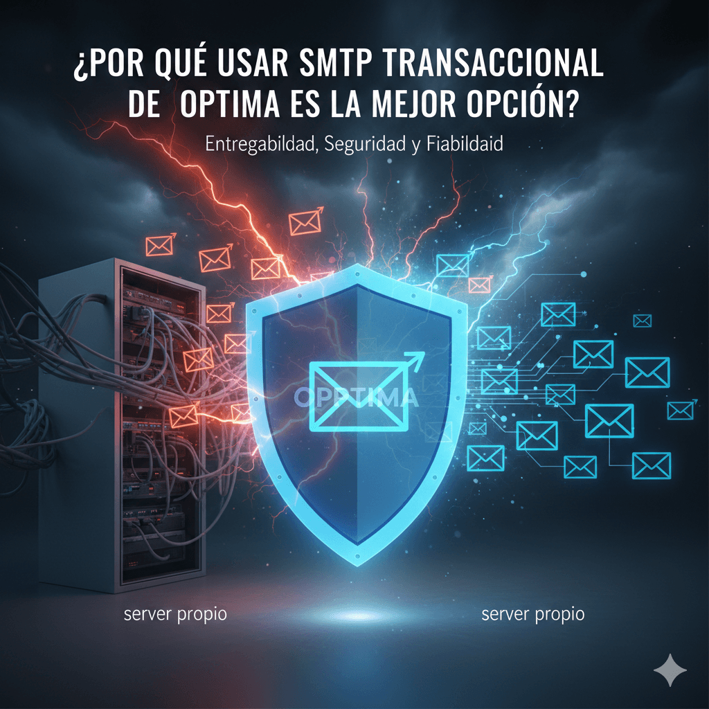 ¿Por qué usar SMTP Transaccional de Opptima es la mejor opción?