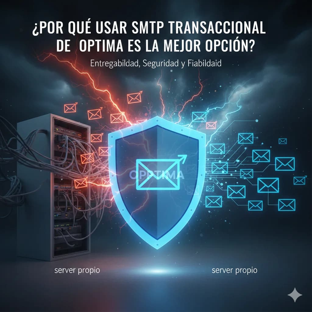 ¿Por qué usar SMTP Transaccional de Opptima es la mejor opción?