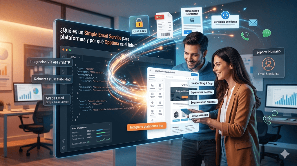 ¿Qué es un Simple Email Service para Plataformas Digitales y por qué Opptima es la Mejor Elección?