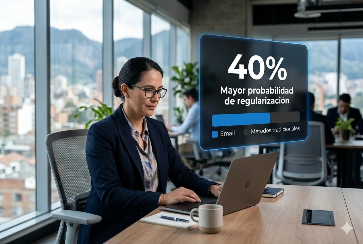 Mujer de negocios en entorno ejecutivo