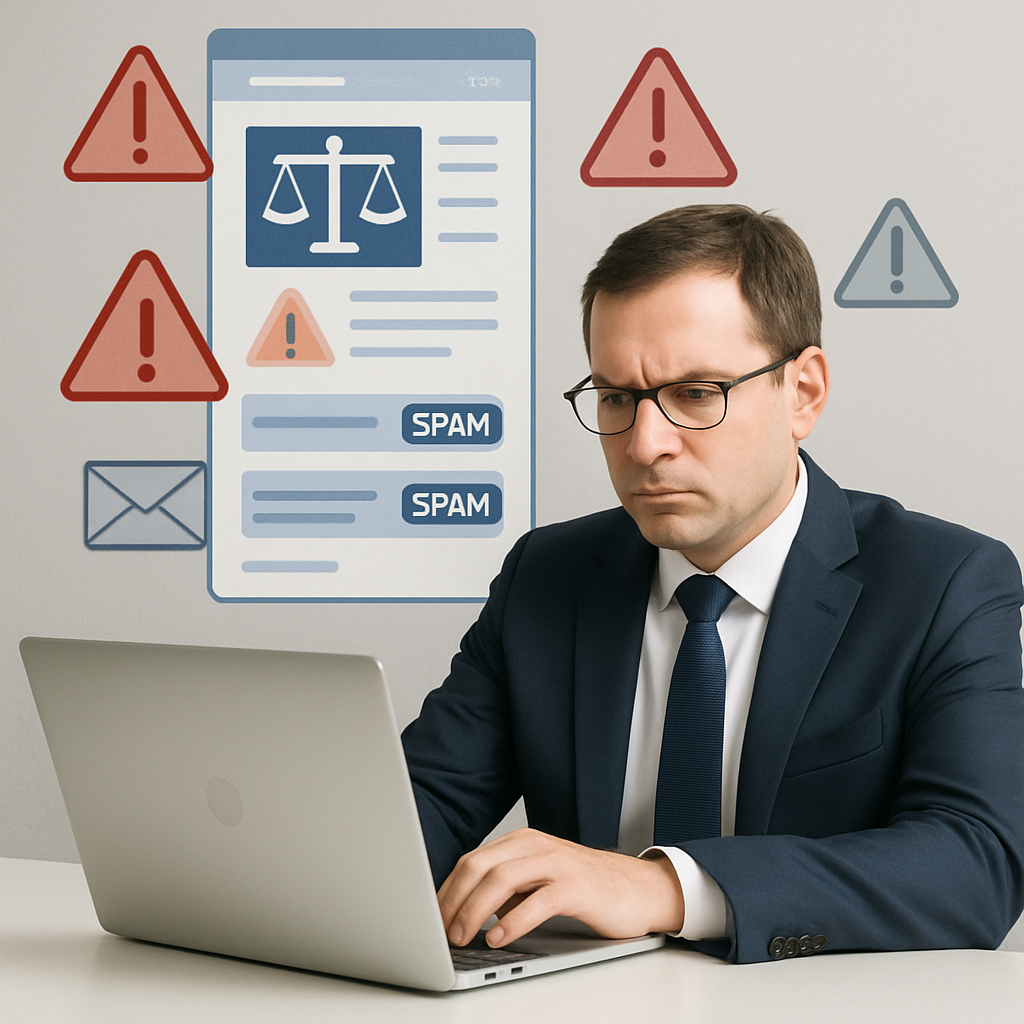 Evita estos 7 errores fatales en tus campañas de email para multas y notificaciones legales